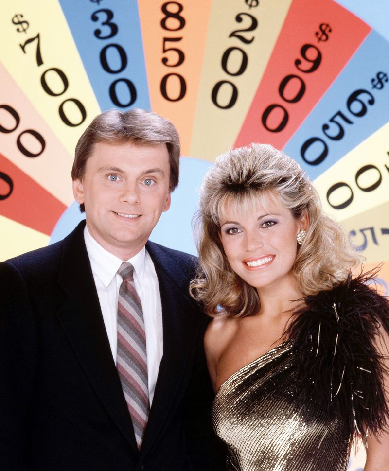 Pat Sajak y Vanna White