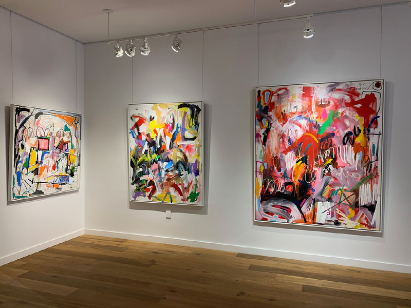 フロール、モダンアート、ギャラリー、展覧会