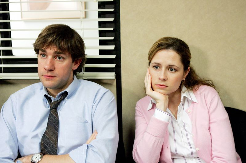 Jim und Pam Das Büro