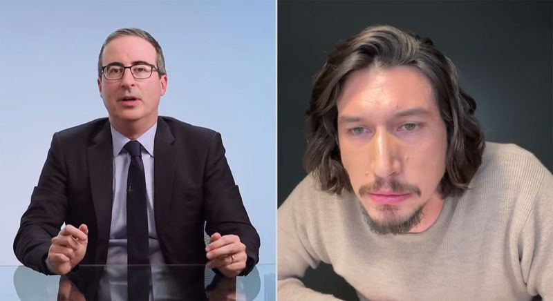 Adam Driver Bizarre 2021 Emmy Dedicación John Oliver 3