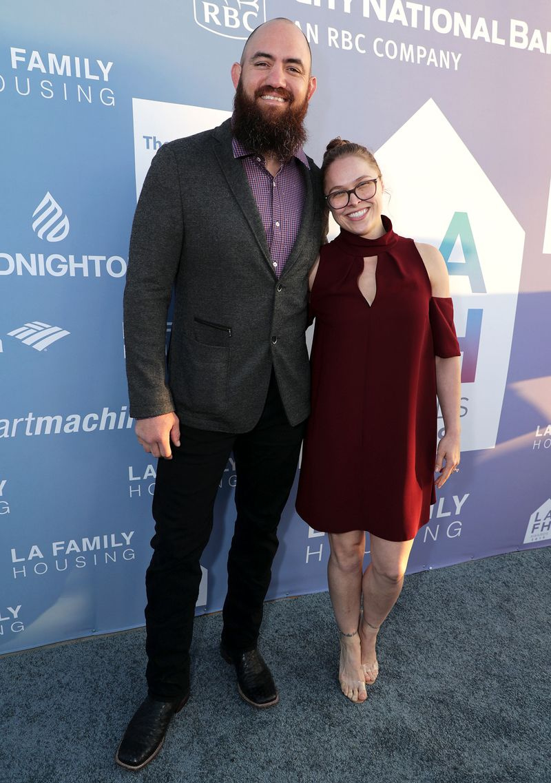 Travis Browne und Ronda Rousey LAFH-Preise