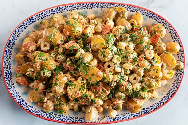 Ree Drummond Pepperoni Recept na zemiakový šalát Všetko, len nie nudné