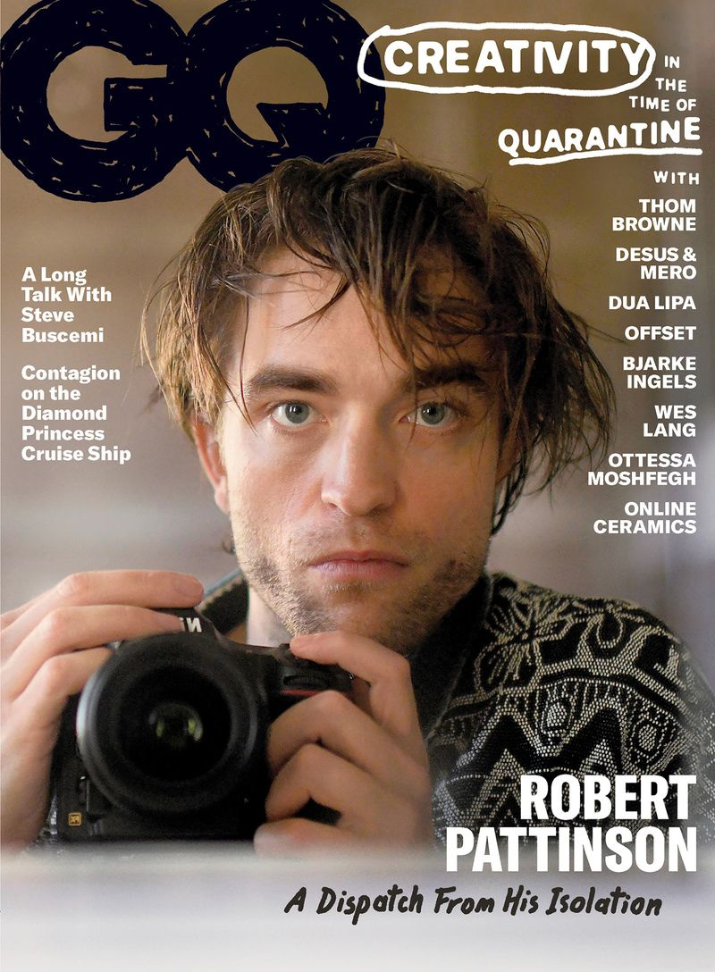 ロバートパティンソンGQ 6月_ 7月カバー