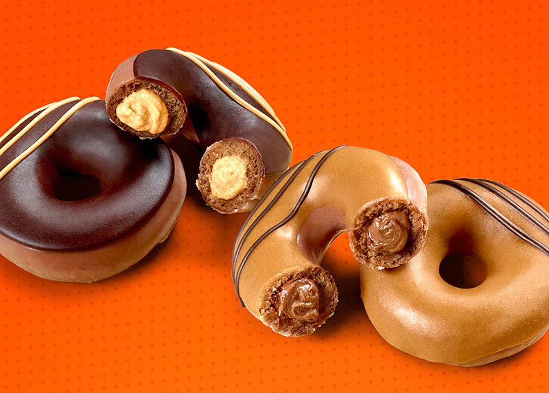 Krispy Kreme debuterer 2 nye Reese-elskere fyldte donuts