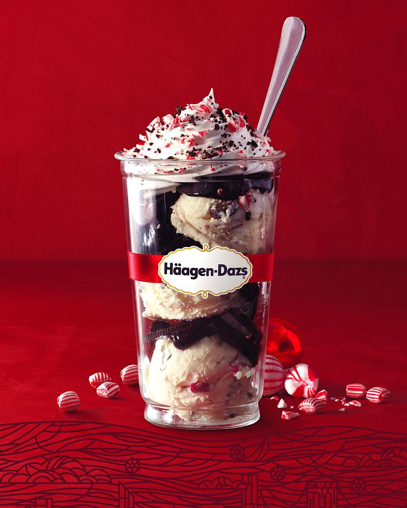 Haagen-Dazs dévoile ses desserts des Fêtes 2019