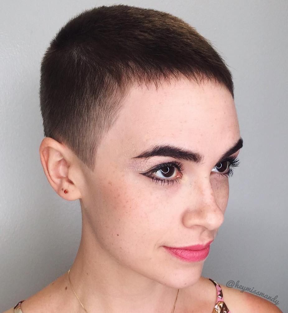 Pixie Cut with a Tapered Fade
