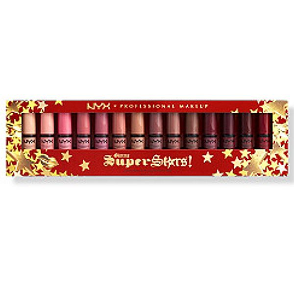 Profesionálny make-up NYX Darujte super hviezdy! Butter Lip Gloss Vault