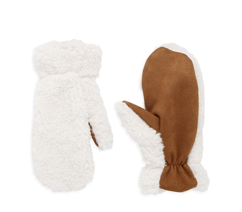 Apparis Adley Faux Shearling&スエードミトン