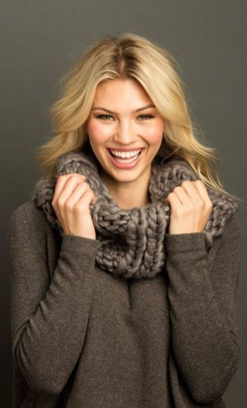 Seattle Puff Snood Flanellschal