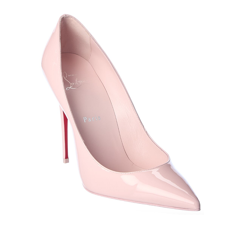 pozlátený-louboutin-kašmír-výpredaj-ružový-pumpa
