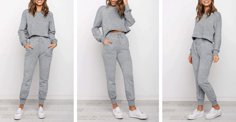 ZESICA 2-delt Loungewear Sæt