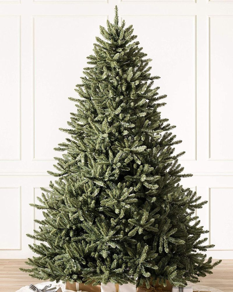 Balsam Hill - Árbol de Navidad artificial premium sin iluminar de 7,5 pies, abeto azul clásico
