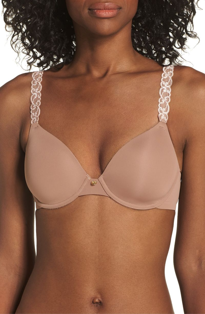 Natori Pure LuxeアンダーワイヤーTシャツブラ(スウィート)