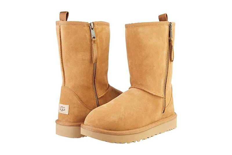 UGGクラシックショートデュアルジップブーツ
