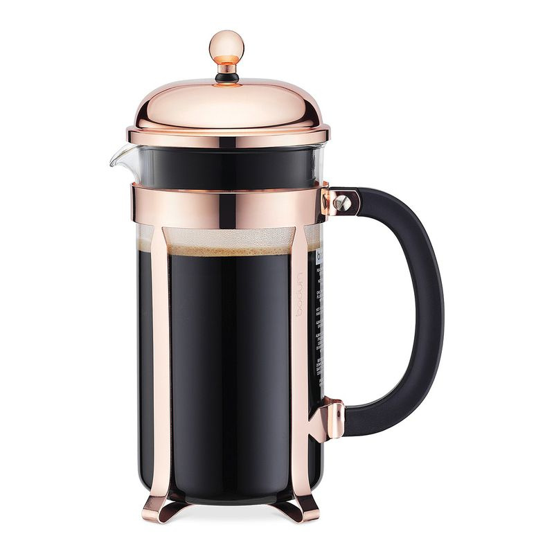 French-Press-Kupfer