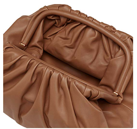 BOKPLD Damentasche Dumpling Handtasche (Braun)