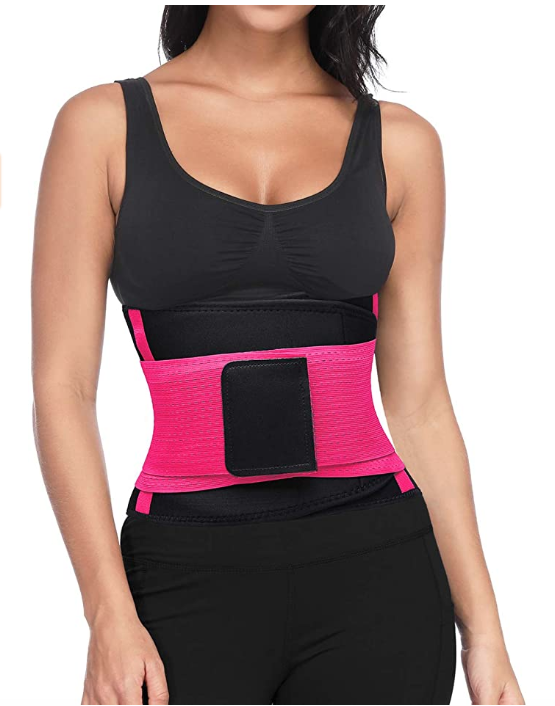 VENUZOR Taillentrainer-Gürtel für Damen (Hot Pink)