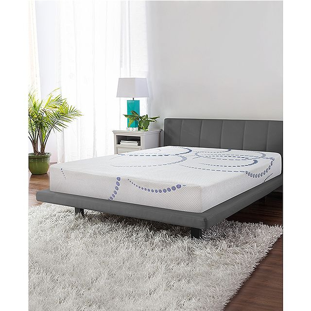SensorGel 8 Firm Cool Gel Memory Foam Matracis-Twin XL