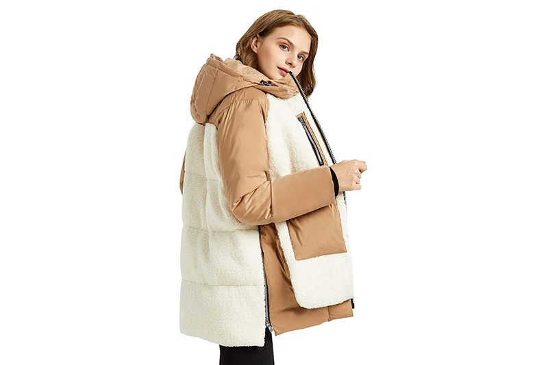 Orolay Women’s Fleece PufferDownJacket