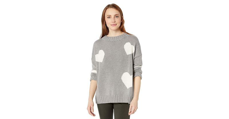 Pull en intarsia à torsades