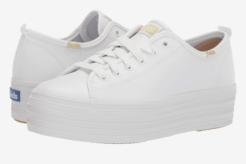 zapatillas Ked blancas con plataforma