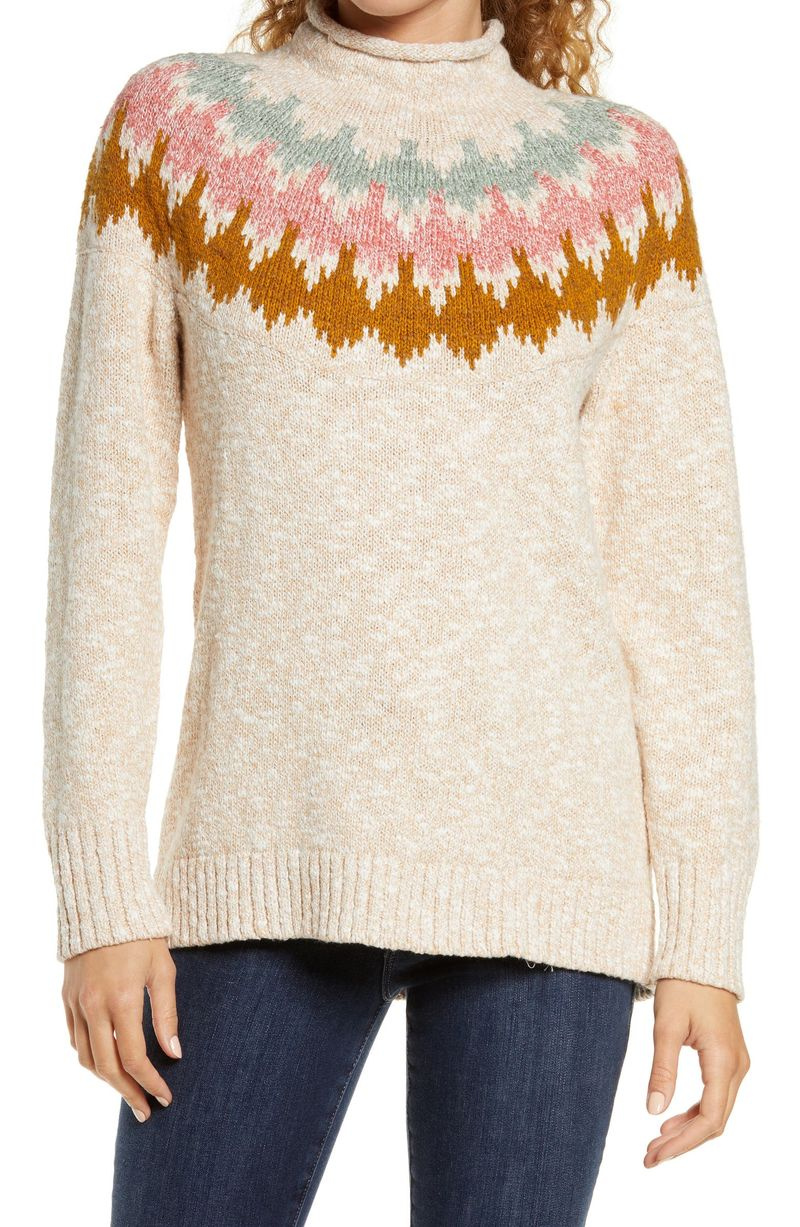 L.L.Bean Cotton Yoke Pullover