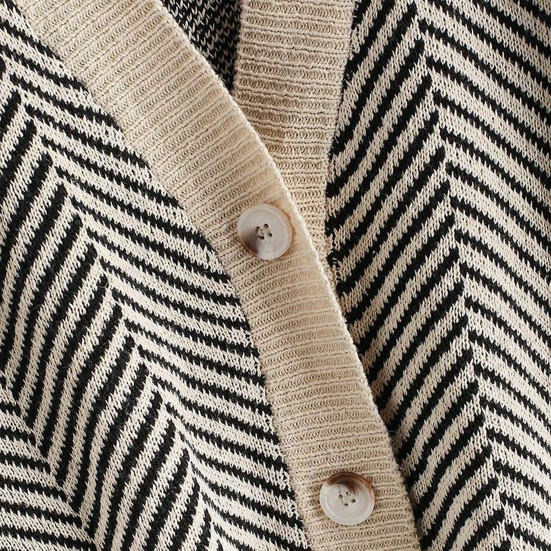 zaful-cardigan-rayure-noire