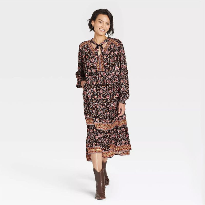 mål-mode-boho-kjole