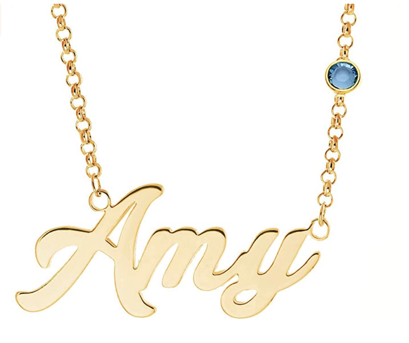 CustomOwnJewelry Collar con nombre personalizado