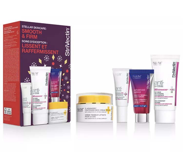 StriVectin 4 piezas Juego Stellar Skincare Smooth & Firm