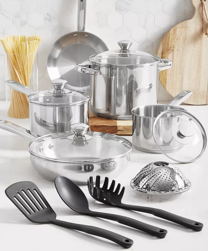 Herramientas del oficio Acero inoxidable 13 pzs. Juego de utensilios de cocina