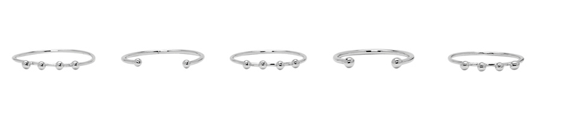 Isabel Marant Stapelring-Set aus Silber