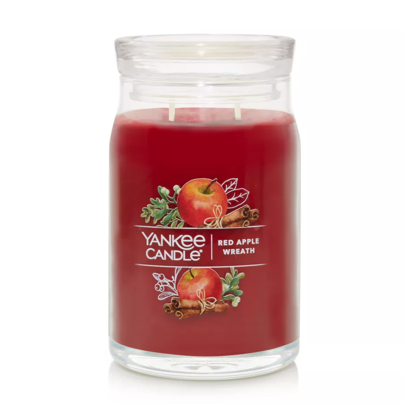 couronne de pomme rouge