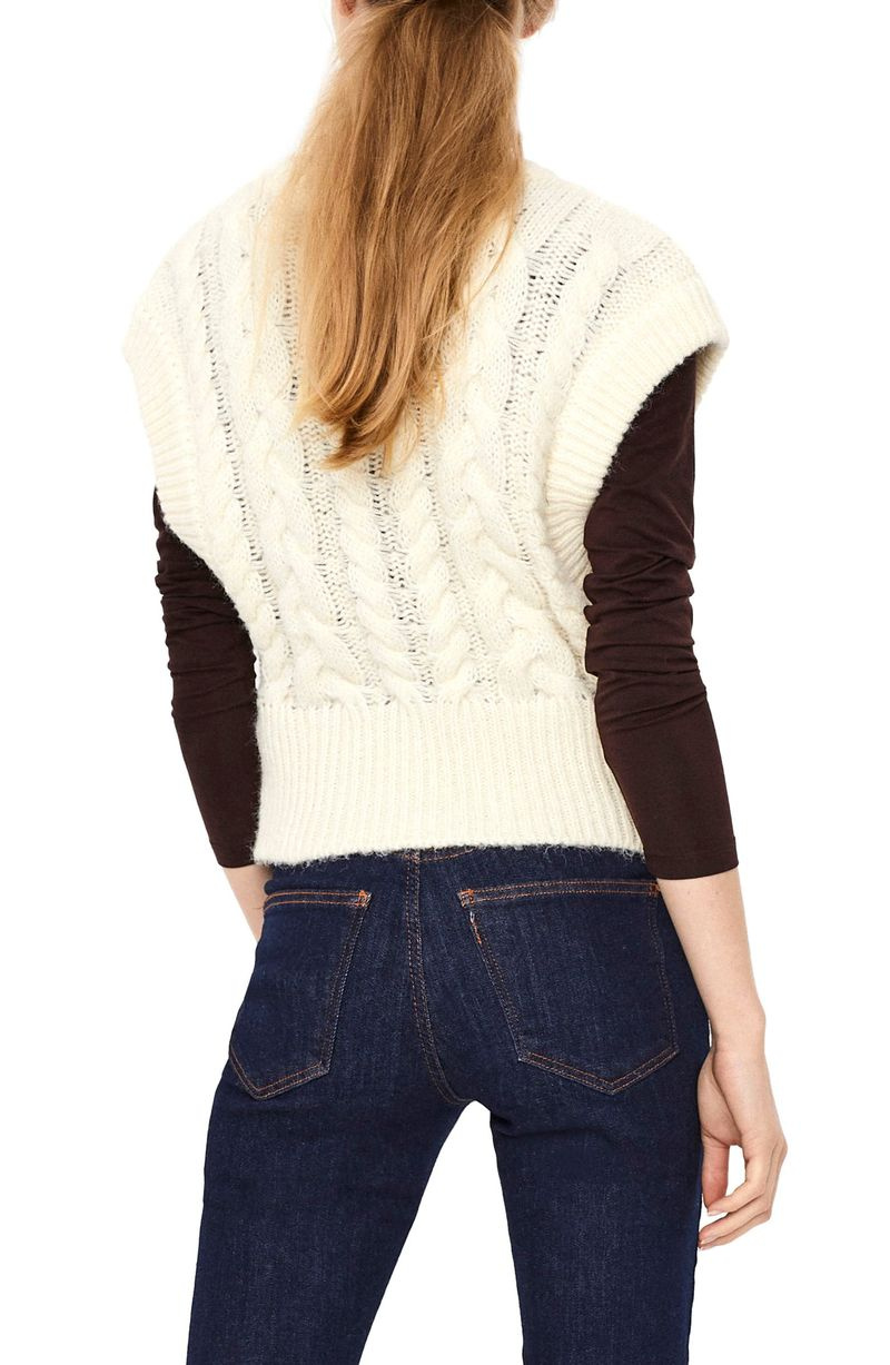Vero Moda Melanie Chaleco de punto de ochos