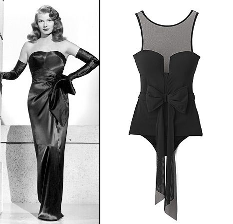 Rita Hayworth - Gilda vestido negro