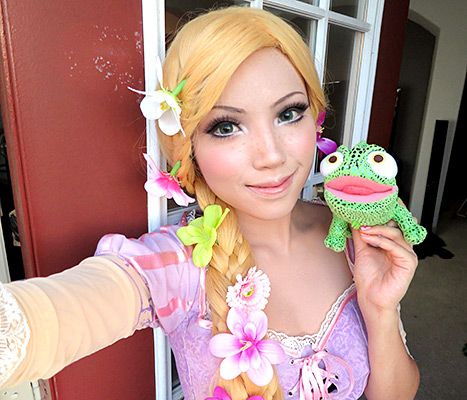 ラプンツェル-ディズニーメイクアップトランスフォーメーション