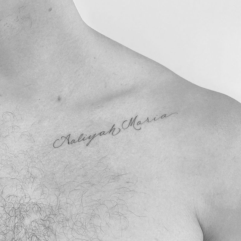 Shawn Mendes får en tatovering dedikeret til Aaliyah Mendes: billede