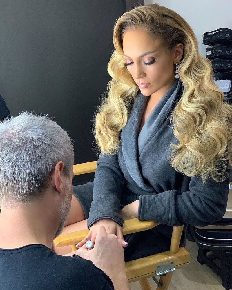 Jennifer Lopez Manucure Tom Bachik