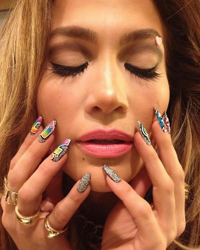Jennifer Lopez Manucure Tom Bachik
