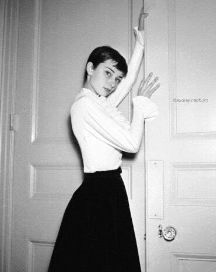 Audrey Hepburns Pixie Cut