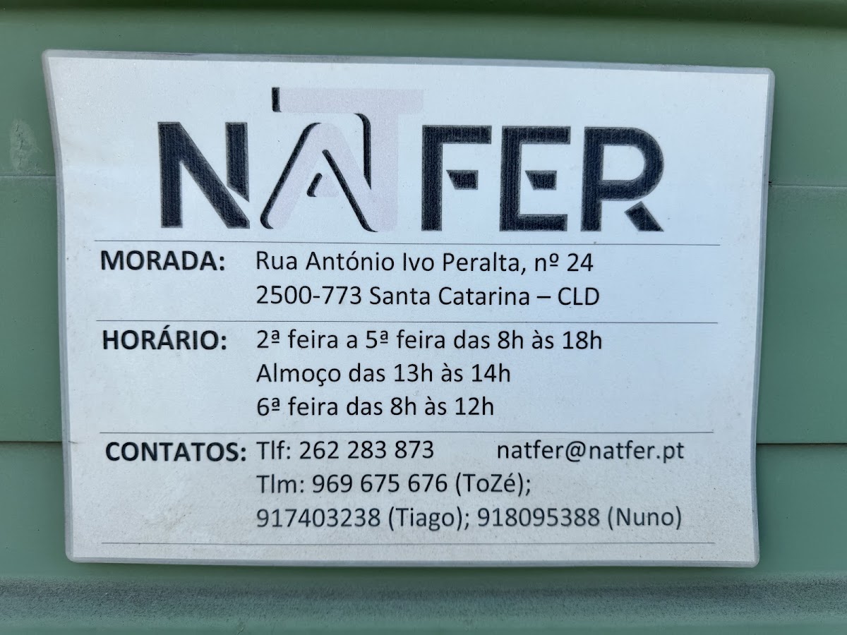 NATFER, lda.