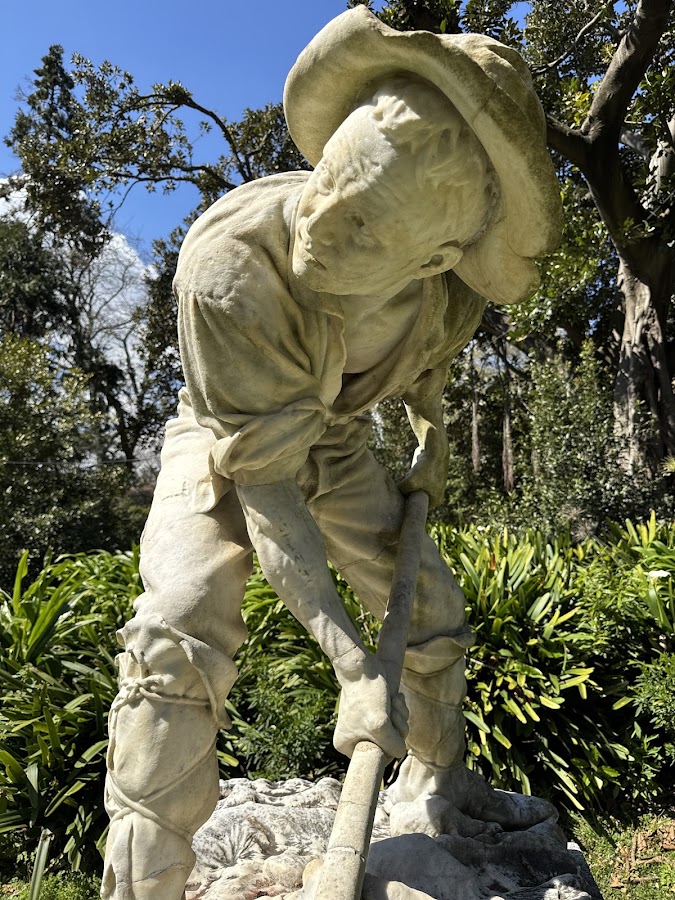 Estátua O Cavador - de Costa Motta (tio) foto 6