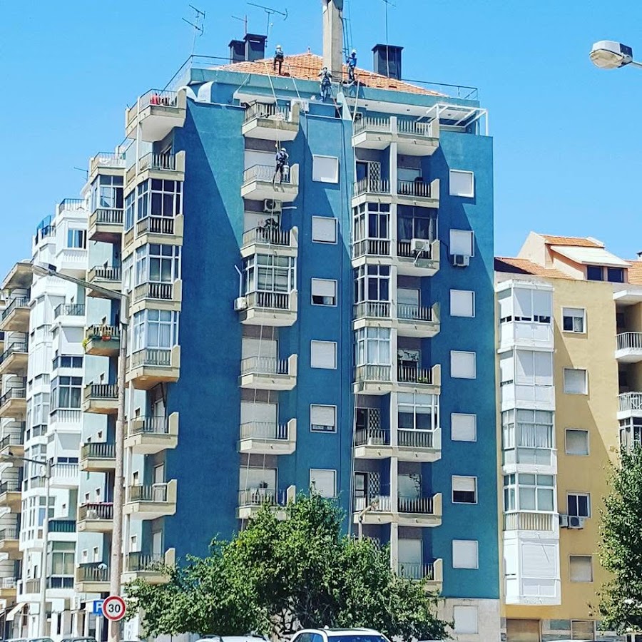Reabilitação de Fachadas Lisboa - Pc Work Vertical foto 4
