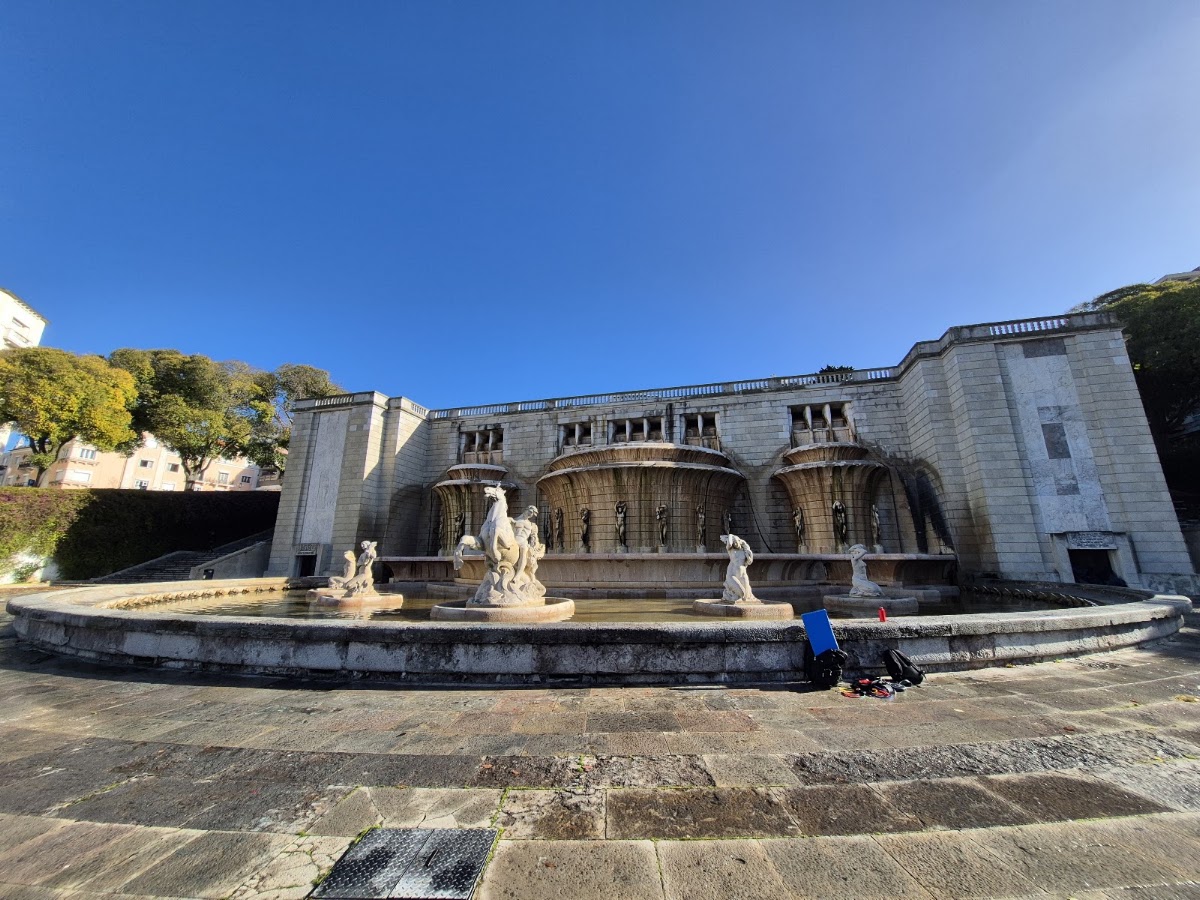 Escultura As Tágides - Fonte Monumental da Alameda foto 3